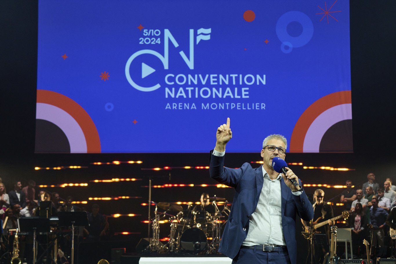 Vincent Leclerc en MC, échange avec le public