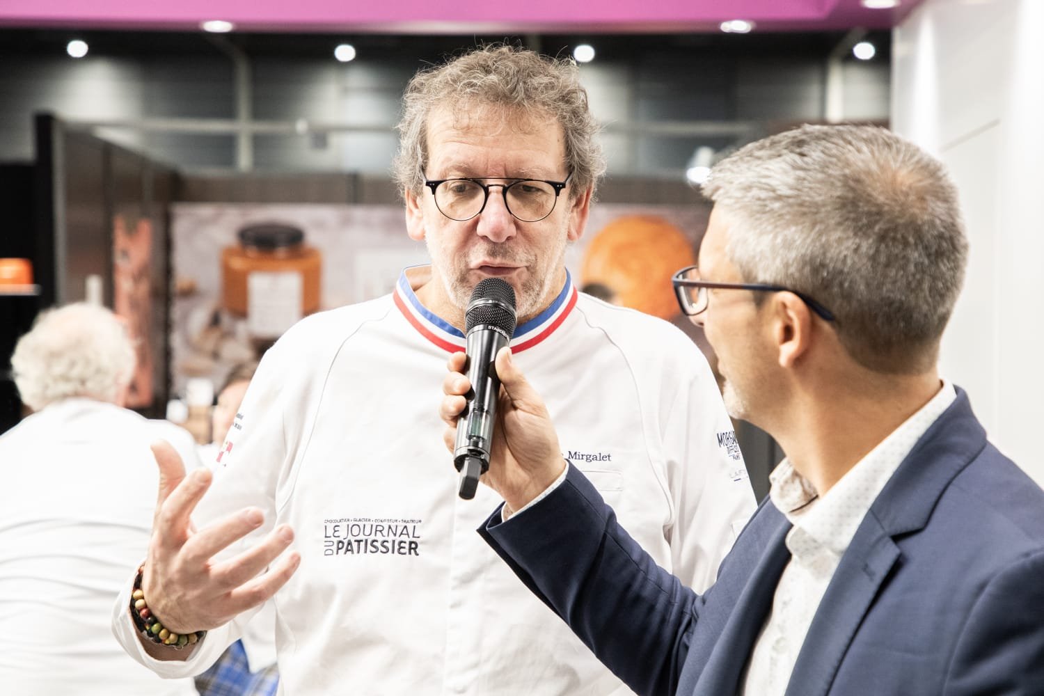 Vincent Leclerc en interview d'un Meilleur Ouvrier de France