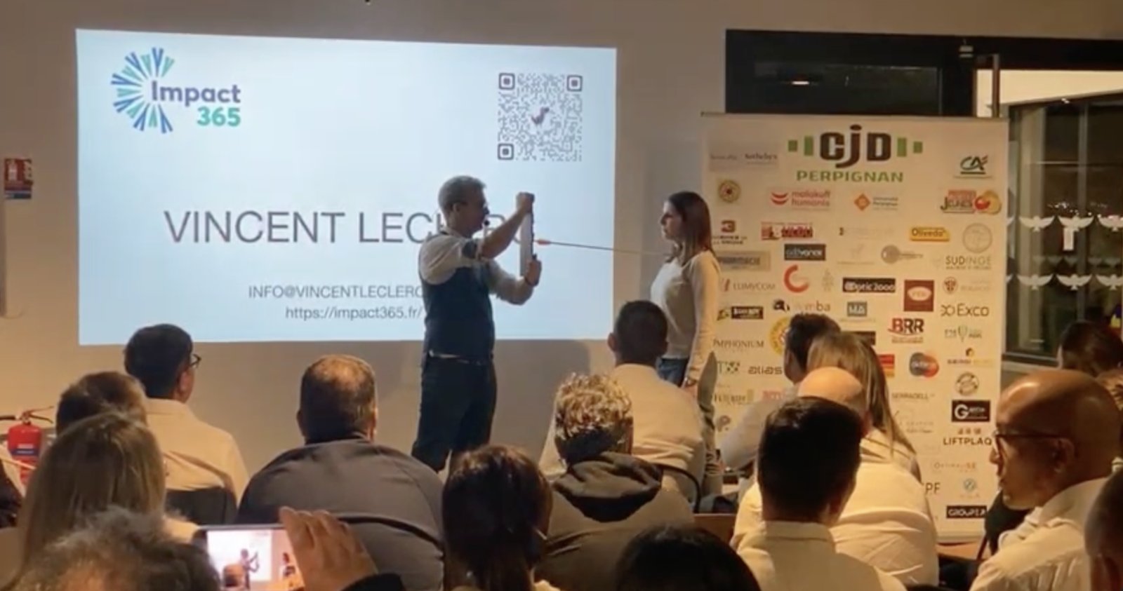 Vincent Leclerc — séminaire CJD, coaching et dépassement de soi